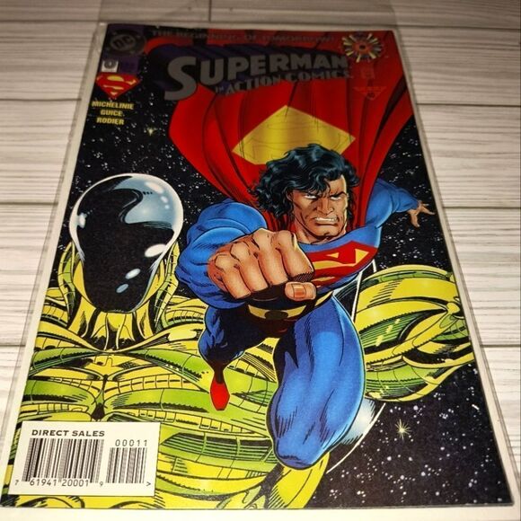 Superman In Action Comics #0 The Beginning Of Tomorrow Oct 1994 DC Comics - Picture 4 of 9